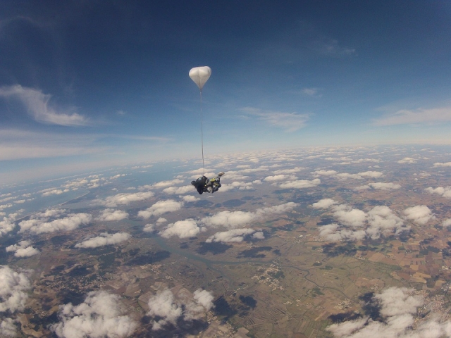 In free fall 