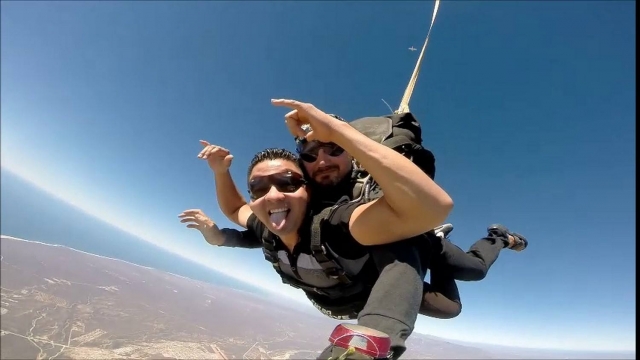  Tandem jump in Cabo 
