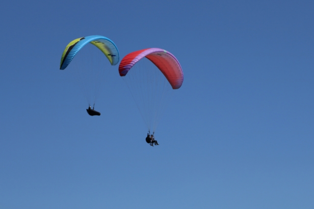 Voler en parapente 