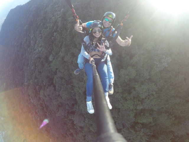 Vuelo tandem en fortin de las flores 