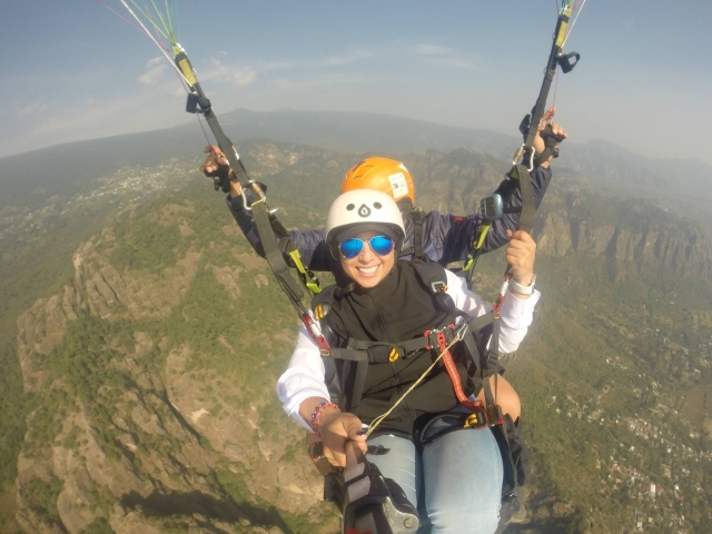  Tandem-Gleitschirmflug in Morelos 