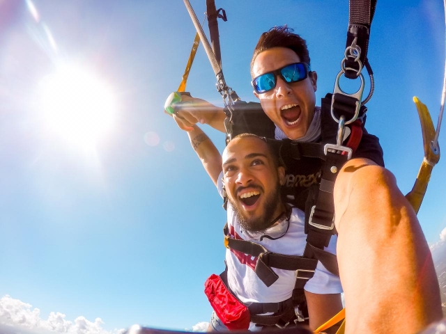  Tandem Jump in Playa del Carmen