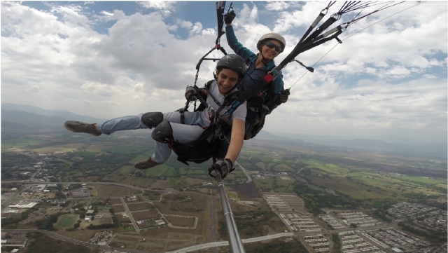  Gleitschirmflug in Colima 