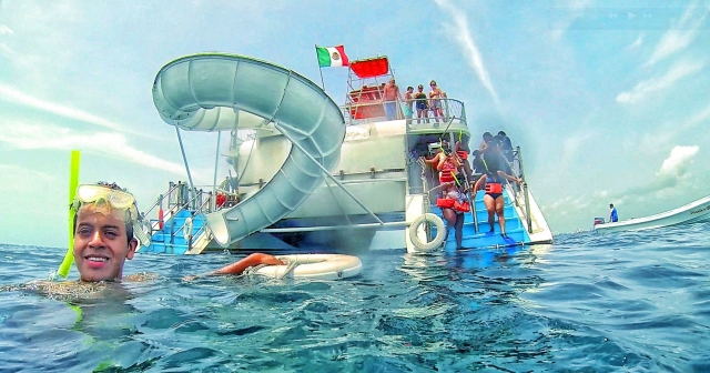 Snorkel en el mar 