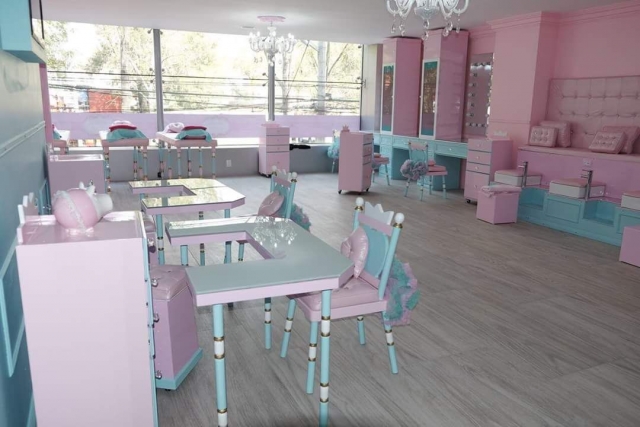 Salon infantil para princesas