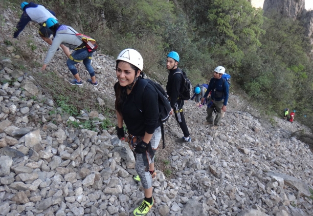  Camminare verso la cima 