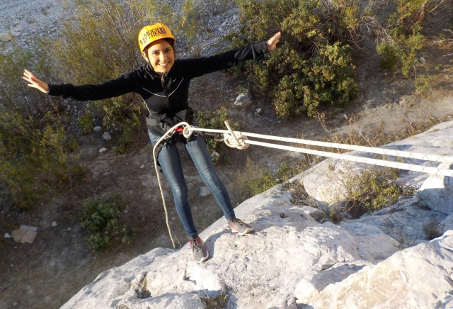  Learning to rappel 