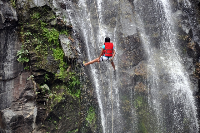  descente en rappel 