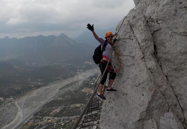  Klettersteig in der Huasteca Monterrey