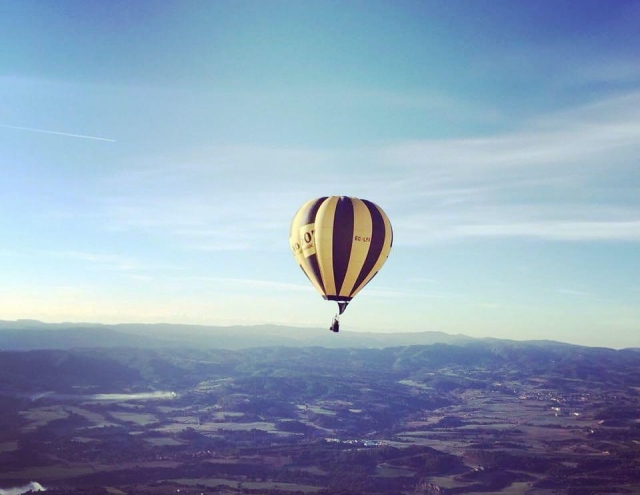 Vuelo en globo aerostatico