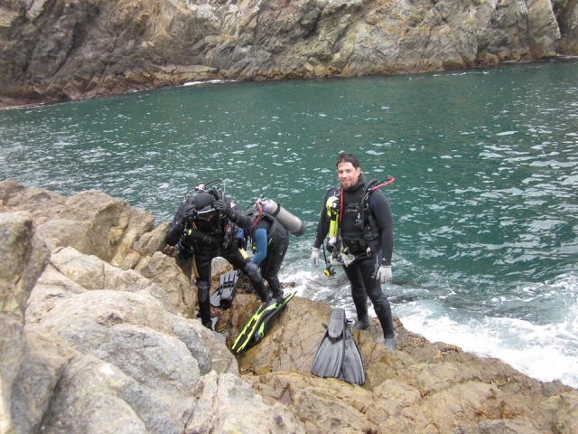 Equipo de buceo