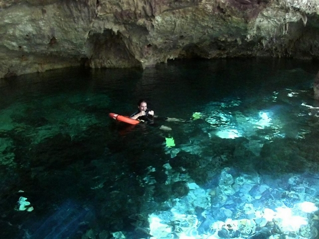  Snorkel em Cenote Open 