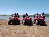 Cuatrimotos en la Presa de Tapalpa por una hora