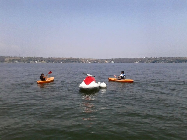  kayak in famiglia 