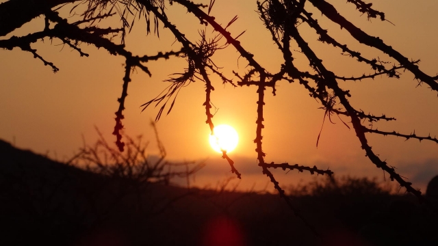  Magnifique lever de soleil à Huichapan 