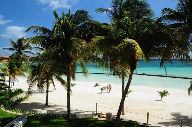 paseo por la playa