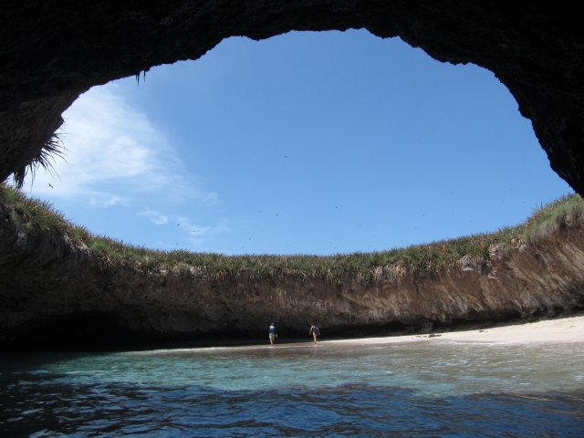 Playa escondida