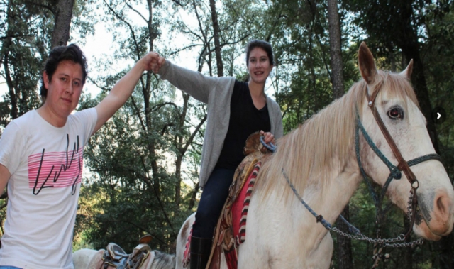  Reiten zu zweit..