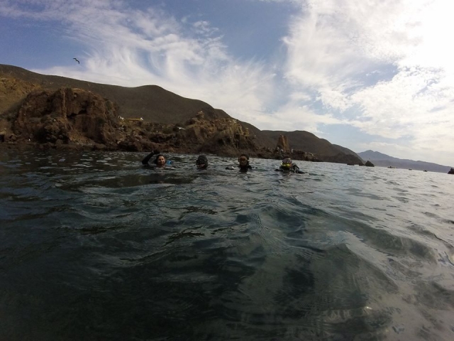  snorkeling a Baja