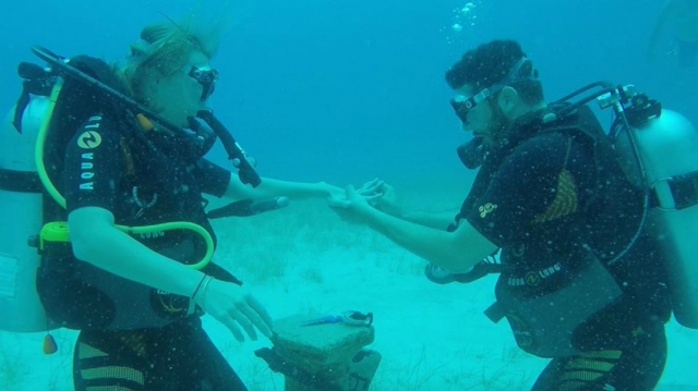  Amoureux sous la mer 