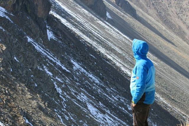 En el nevado de toluca.