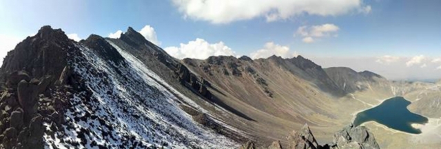Desde arriba el nevado