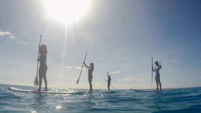  praticare paddle surf 