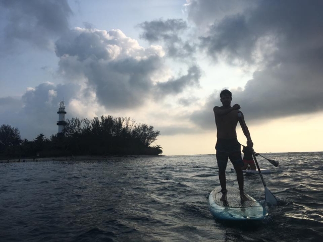 praticare paddle surf 