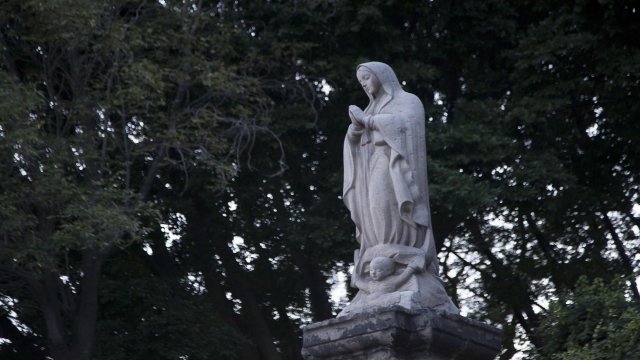  Sculpture of the virgin