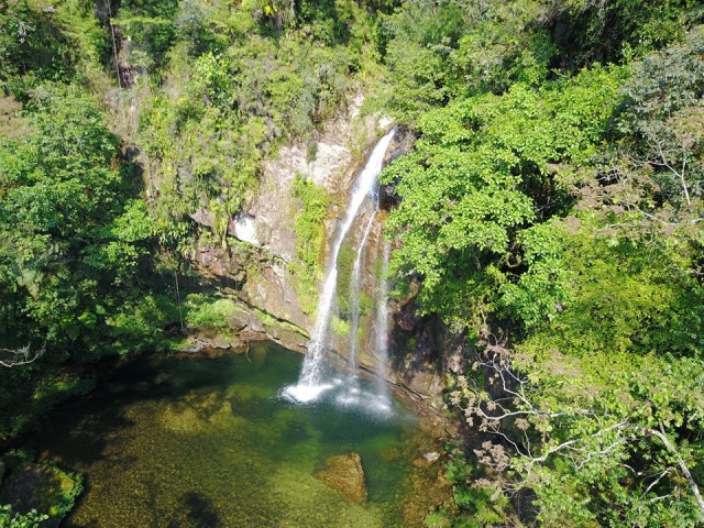  Cuetzalan 瀑布 