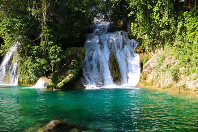 Cascate e piscine 