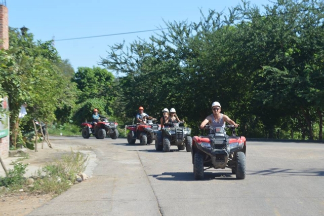 Recorrido en cuatrimotos