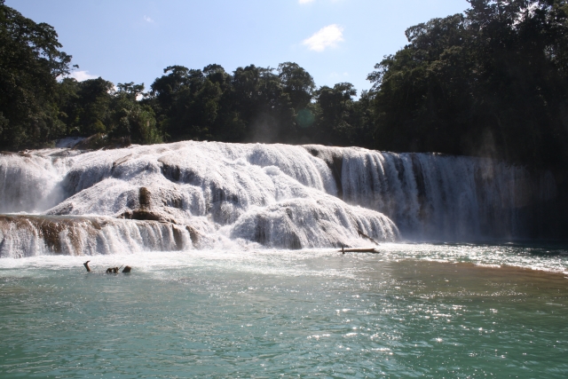  View of the waterfall 