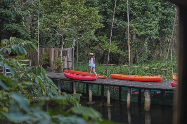 Kayaks preparados 