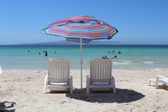 Descanse na praia 