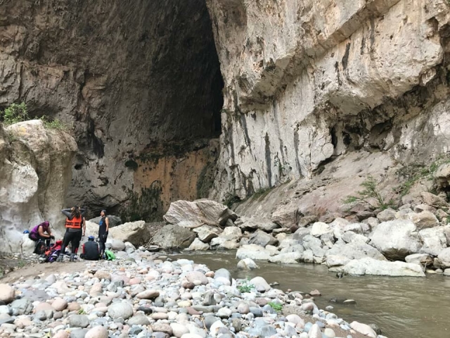  Gleich beginnt die Tour durch den unterirdischen Fluss 