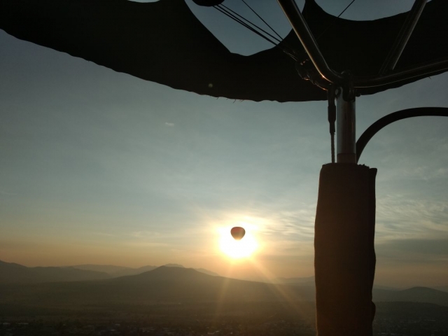 L'alba vista dall'alto 