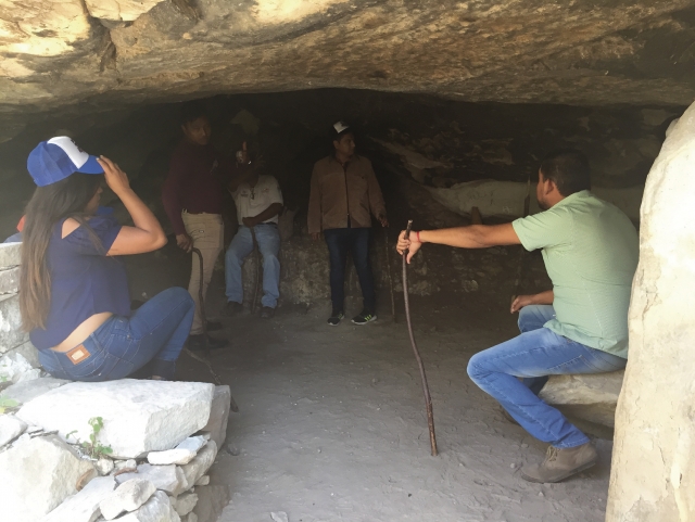  Una grotta che fungeva da rifugio 