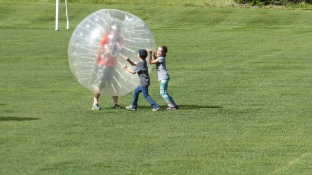  In der Blase im Spiel 