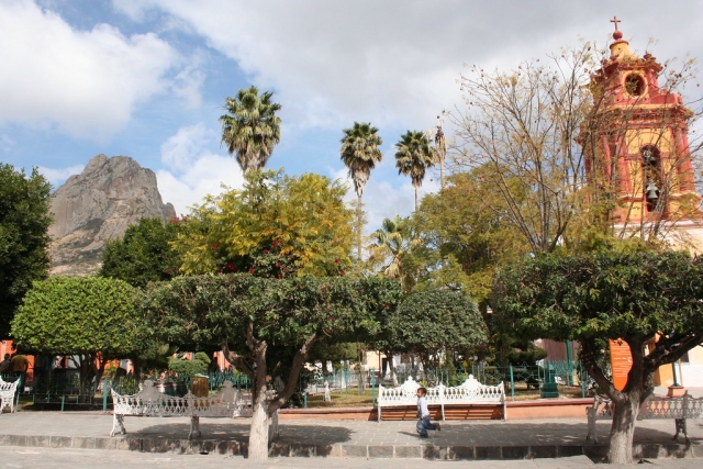  Main square with the parish