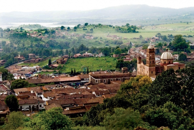 Captura completa de la bella región de Tapalpa