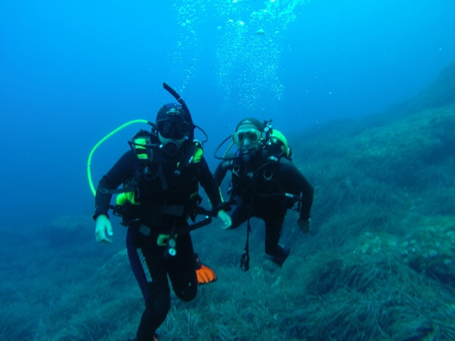 Classe de mergulho de mar aberto 