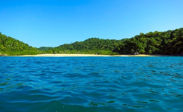  Vista bela da Huatulco Bahias 