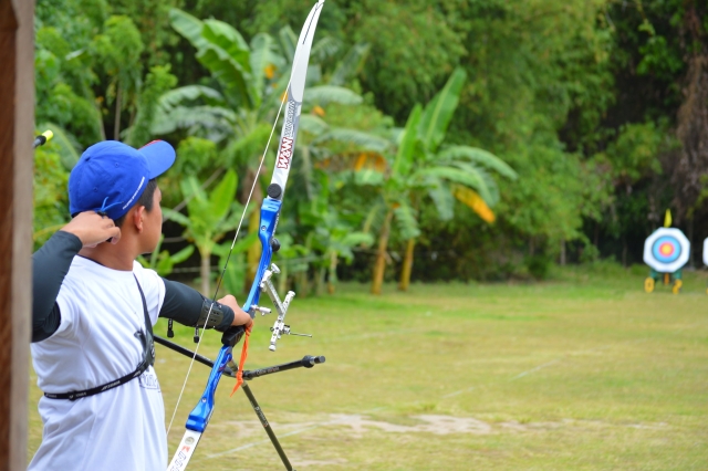  Enjoying archery in Ayotlán