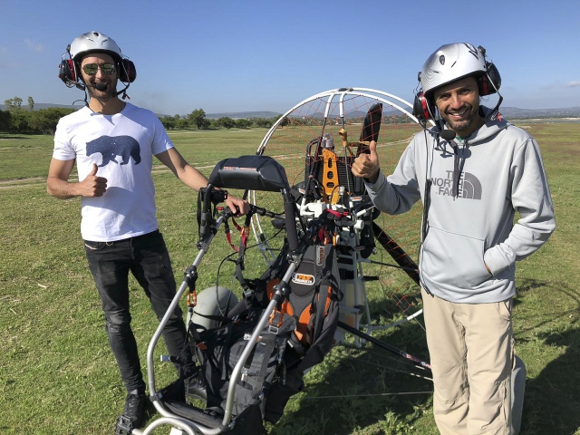  Voando em Paramotor em San Miguel