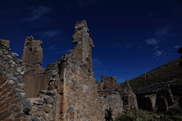Visitando el pueblo fantasma en San Luis Potosí