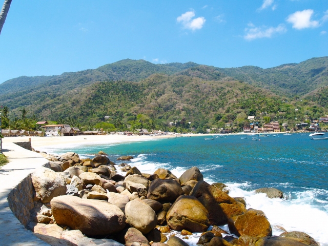  Spiaggia a Yelapa 