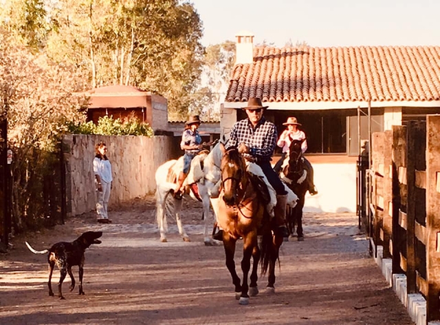  Starting the route at dawn