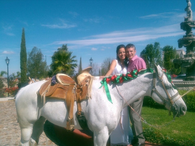 Cabalgata para parejas en Tequisquiapan