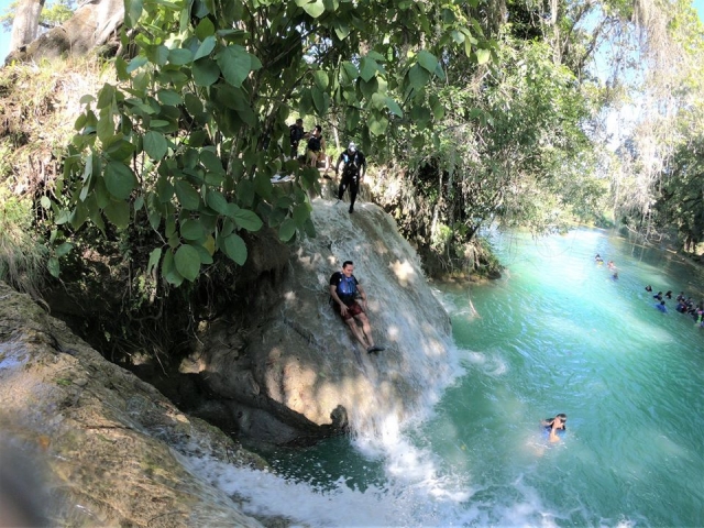 Exciting visit to waterfalls 